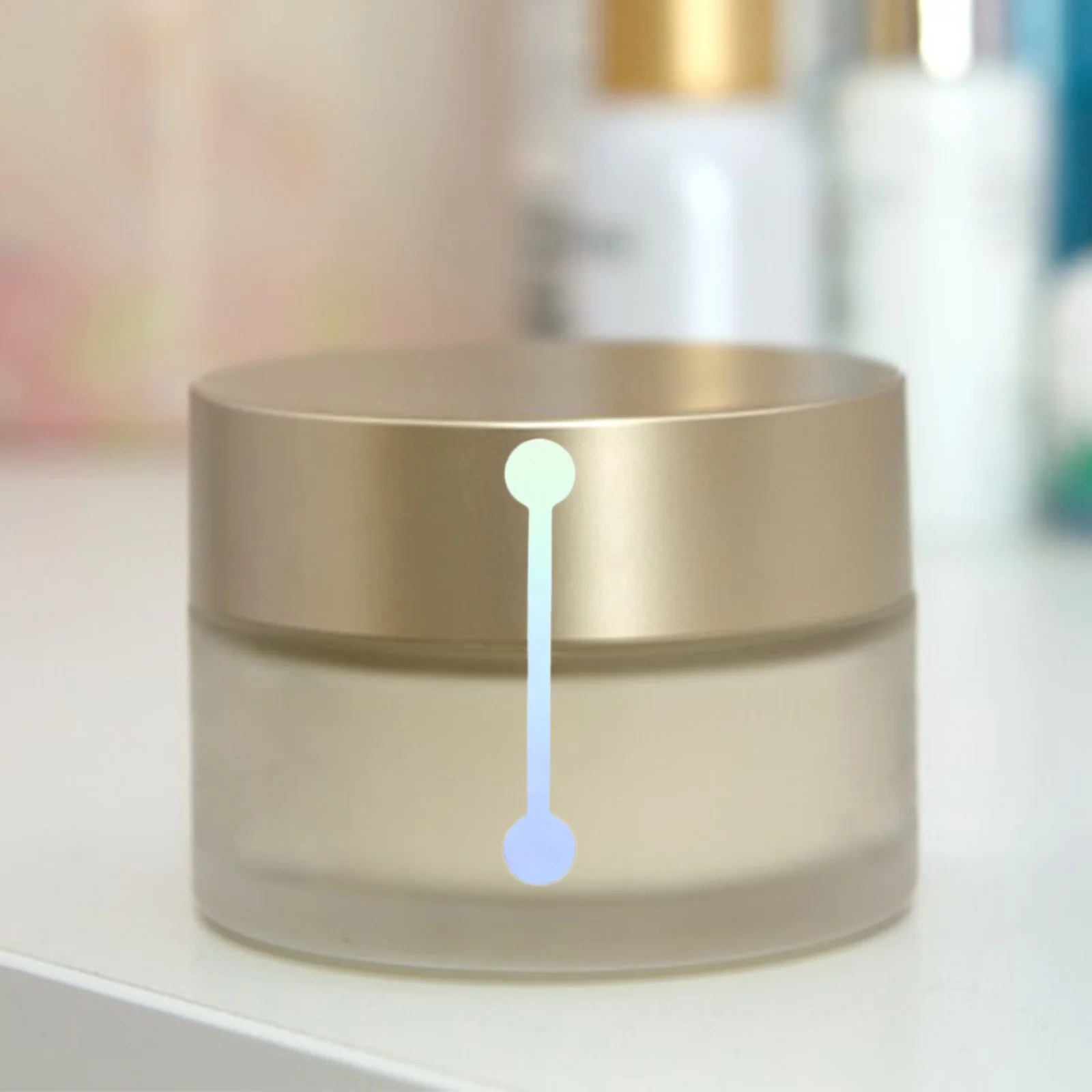 500개 병용 밀봉 스티커 PVC 자가 접착 방수 라벨 스트립 형태 라벨 포장 밀봉 스티커