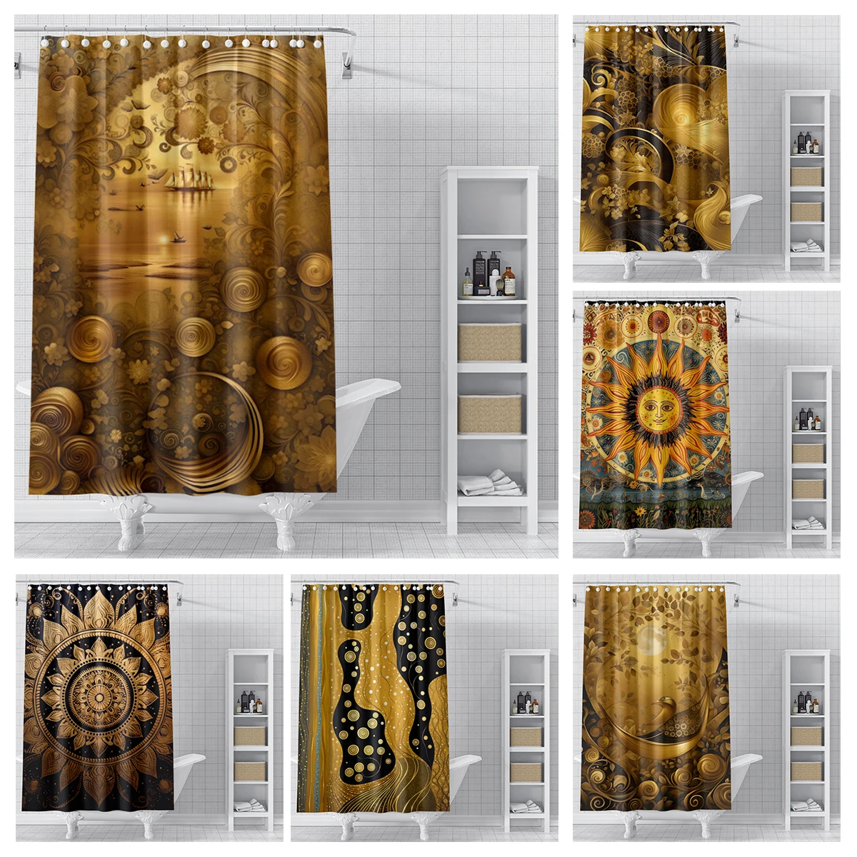 

Home shower curtains for bathroom waterproof fabric Modern Nordic style bathroom Curtains shower curtain 180x200 240x180 aaaa