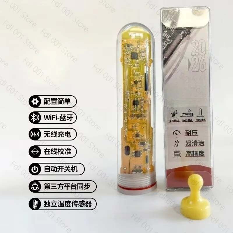 Digital Hydrometer Electronic Density Tester WiFi Wireless Charging Data Monitoring For Home Brewing