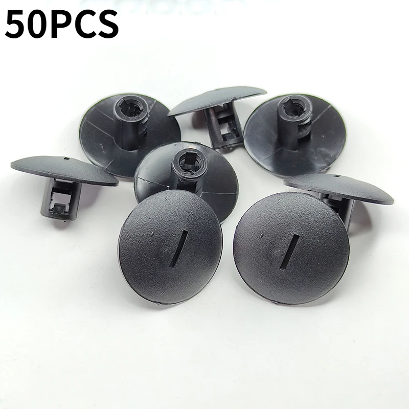 20/50Pcs Auto Clips For Peugeot 408 307 206 For Citroen C5 C2 For Renault Trafic Car Striped Carpet Strap Clip Clamp Fastener