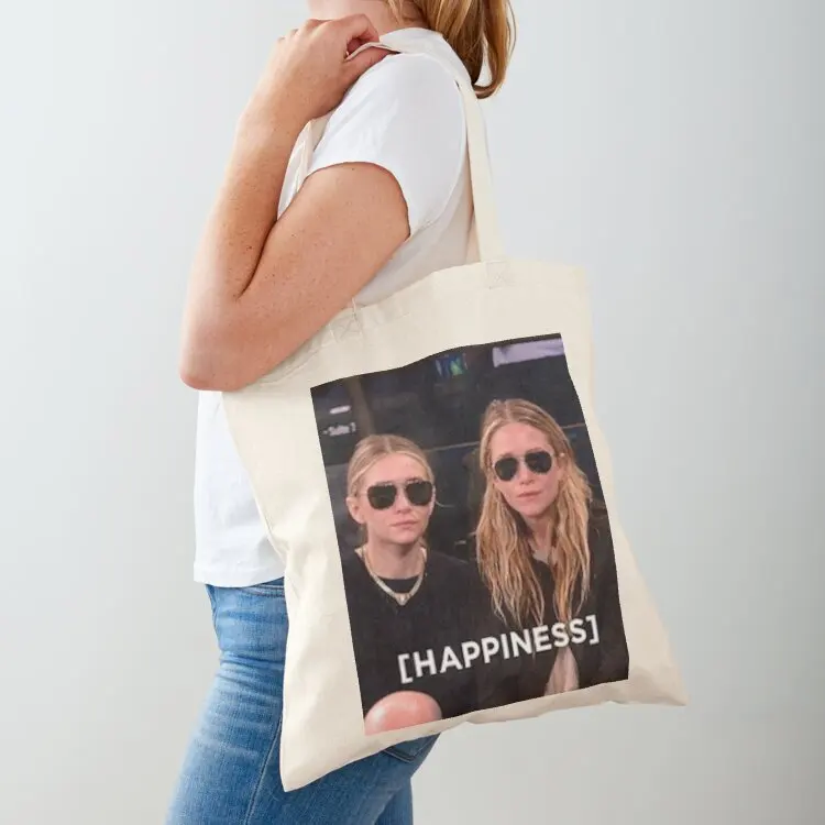 

Olsen Twins Tote Bag shopper bag woman tote bag men Handbags women shopping cart bags