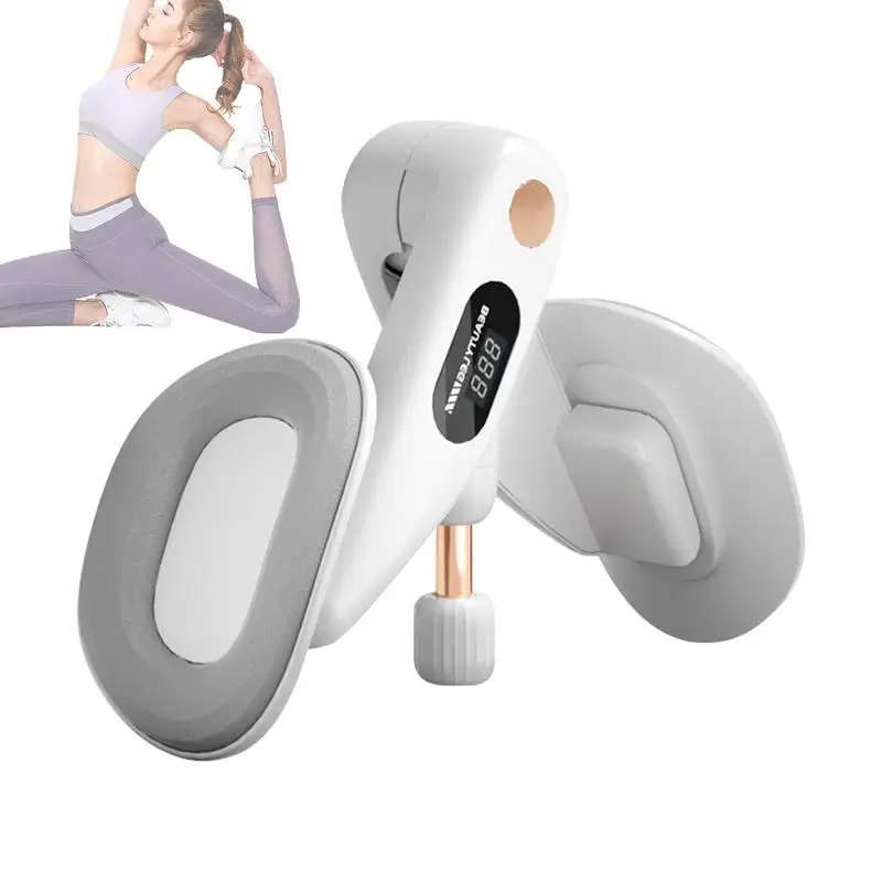 

Inner Thigh Leg Exerciser Pelvic Hip Trainer With Counter Adjustable Thigh Workout Equipment With Counter For Inner Thighs