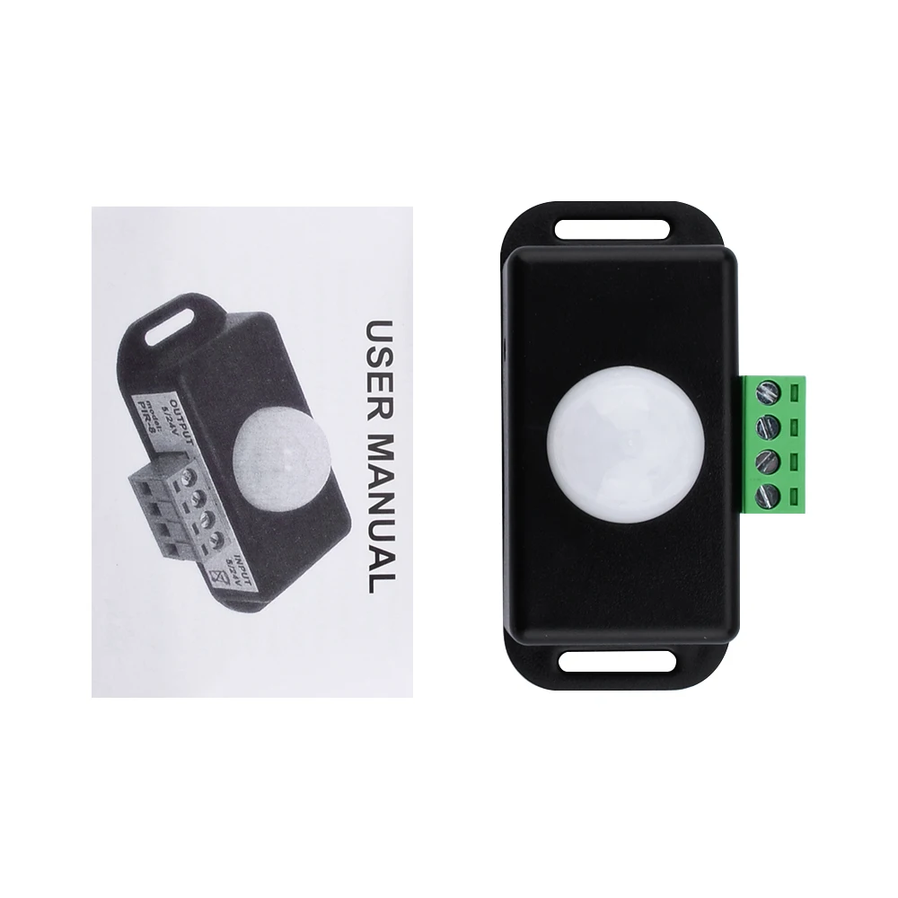 1/2/3/4Pcs DC 12V 24V 6A Automatic Adjustable PIR Motion Sensor Switch IR Infrared Detector Light Switch Module  ﻿