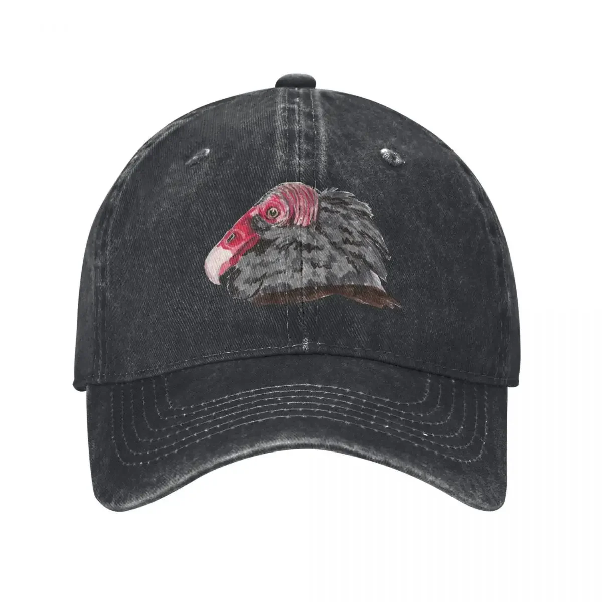 Turkey Vulture portrait Baseball Cap Cosplay Mountaineering Golf Wear Men Women's