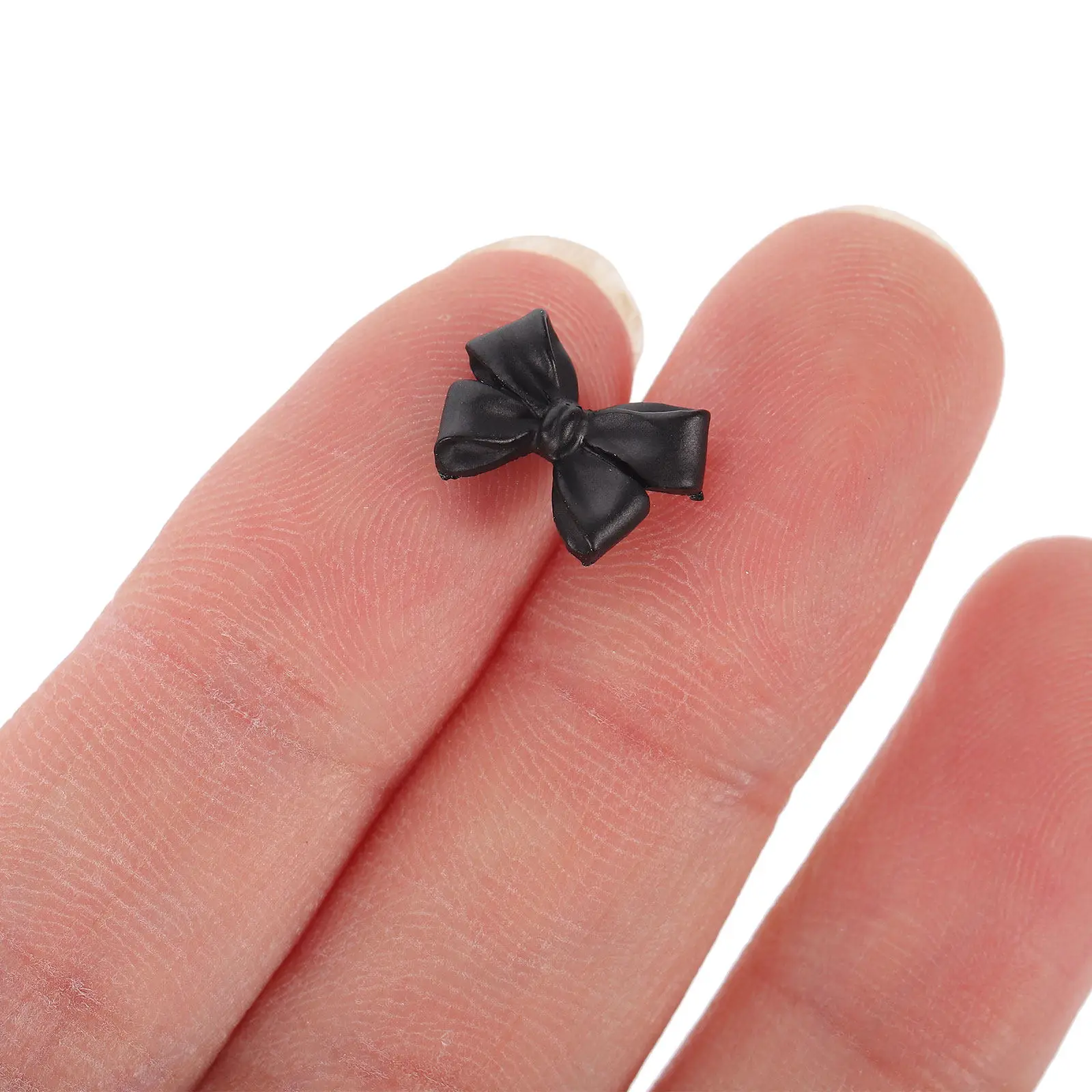 

Pearl Bow Nail Charms Gems for Women Fake Nails Decor Assorted Jewel Bows Manicure Accessories Pearl Nail charms small size