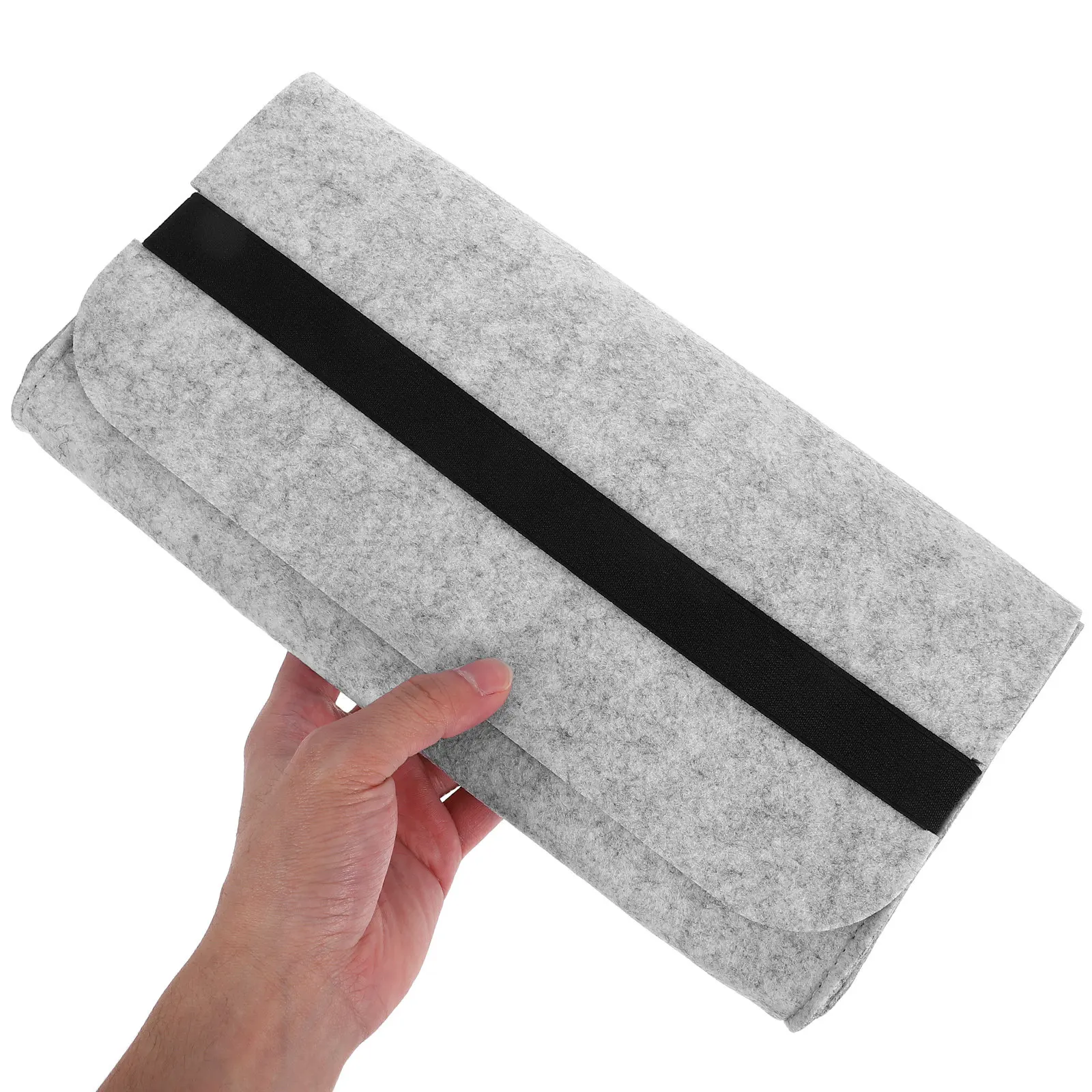 Felt Keyboard Storage Bag for Mechanical Keyboards 87 Keys Portable Dustproof Waterproof Travel Organizer Sleeve Gaming Office
