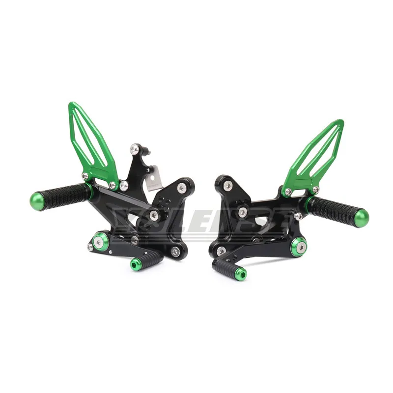 For KAWASAKI NINJA ZX-4R ZX-4RR ZX4R ZX4RR ZX25R Motorcycle Adjustable Raise Move Back Footrests Rearset Rear Footpeg Foot Rests