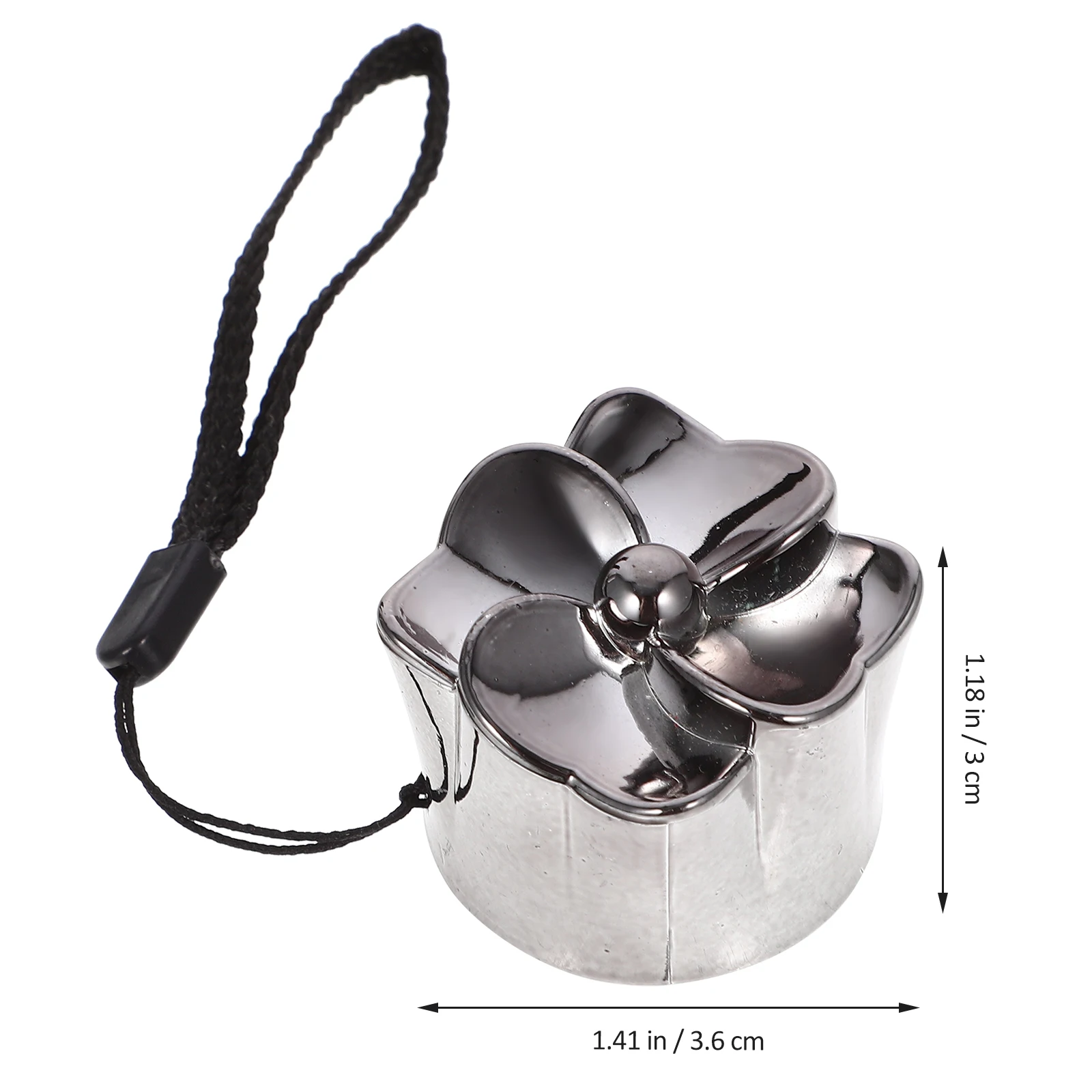 

2pcs Handle Accessories Foldable Replacement Small Handle Replacement Crown 15-16 Silver Brown Plastic Grip Component