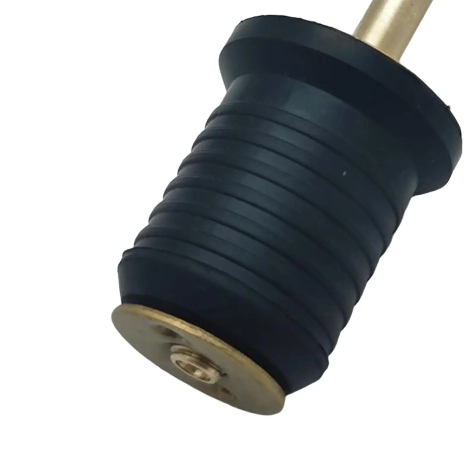 

Heavy Duty T Handle Boat Drain Plug Rubber Brass Lock for Marine Kayak 1 Inch Water Outlet