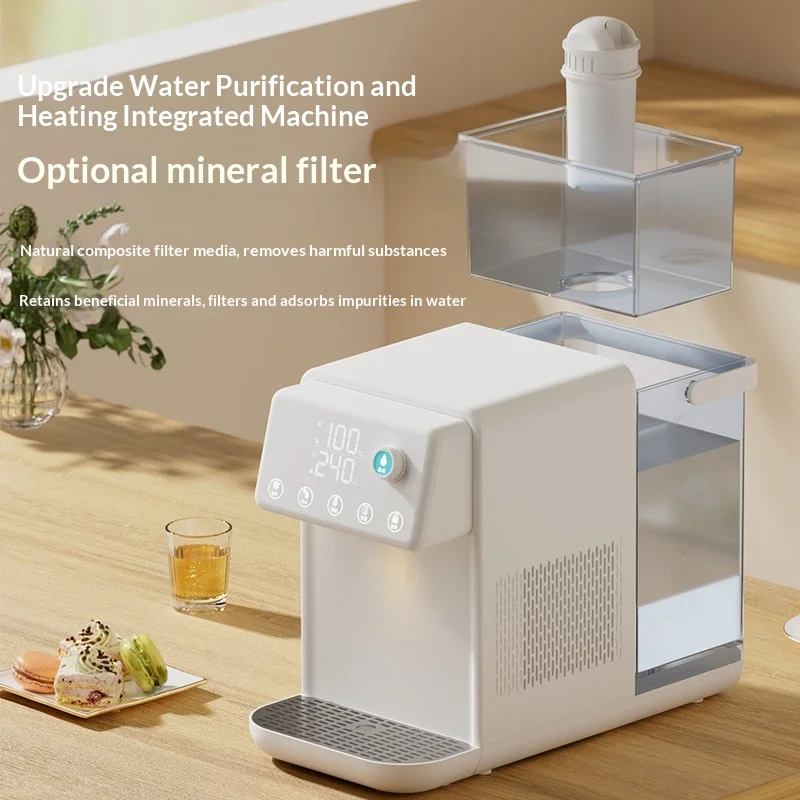 Hot Sale Electric & Manual Small Desktop Cold and Hot Water Dispenser with Children Safety Lock 5 Liter Tank Household Use