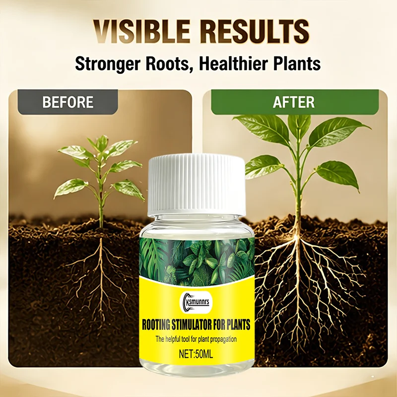 Plant Rooting Agent Nutrient Protection Solution for Germinating Roots Suitable for Lawns Gardens And All Horticultural Plants