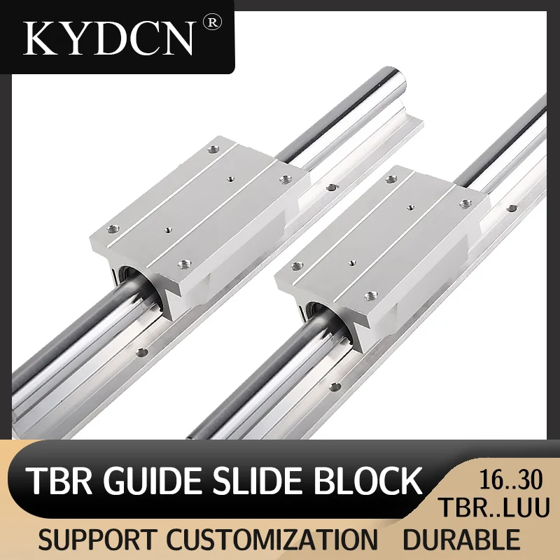 

Linear Guide Rails TBR16 TBR20 200mm-1000mm & Bearing Blocks TBR16LUU TBR20LUU Smooth Motion DIY Mills CNC Parts