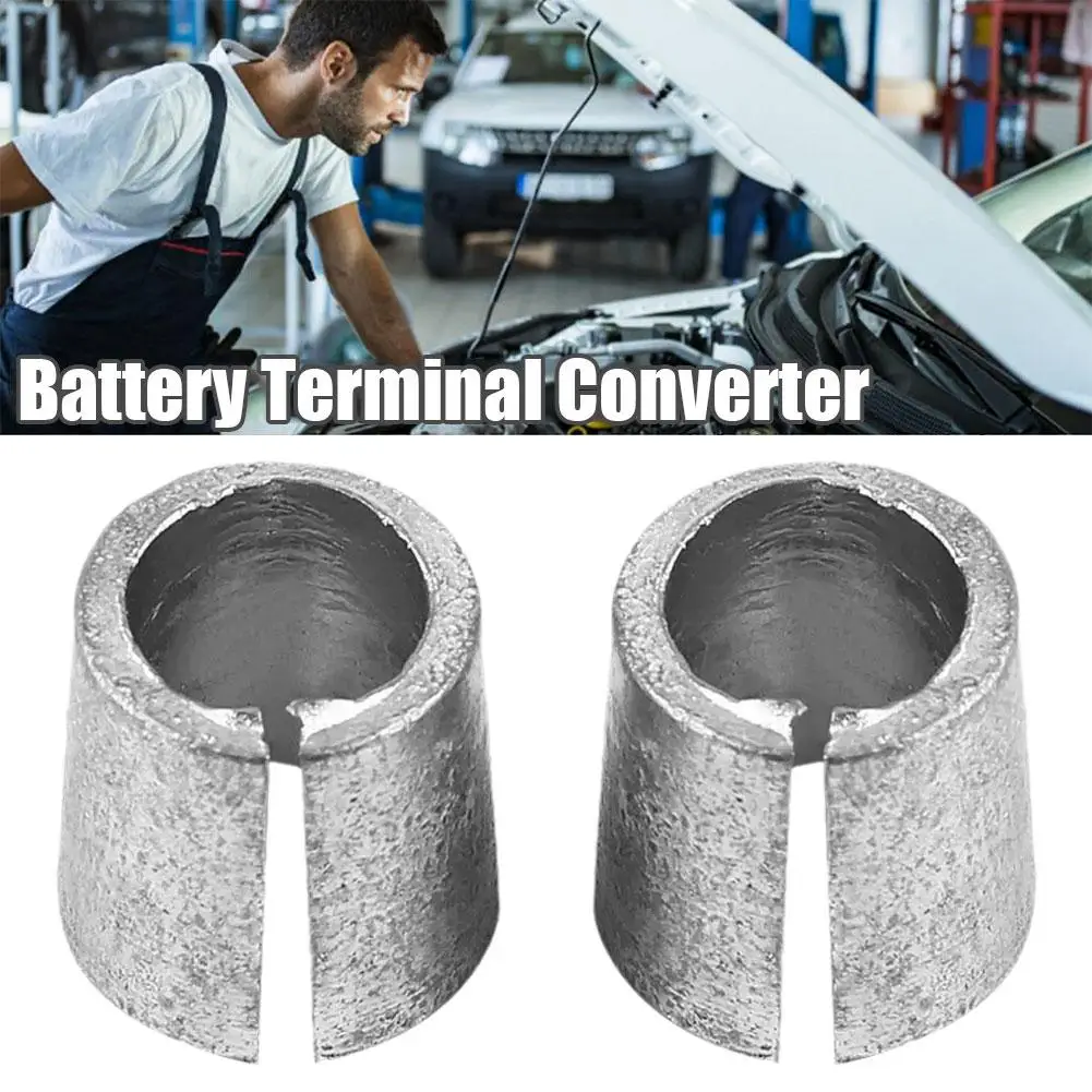 Adattatore terminale negativo batteria per auto Convertitori positivi automatici Convertitori Terminali post spessore Strumenti Adattatori batteria Auto Po M5Z8
