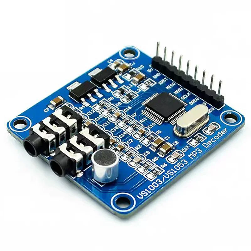 VS1003B MP3 Decoder Module Carrier Microphone STM32 Microcontroller Development Board Accessories