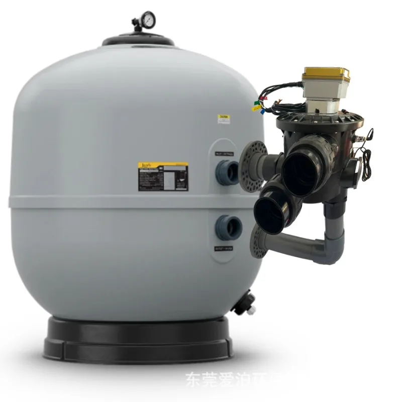

Commercial pool filters. Fully automatic backw