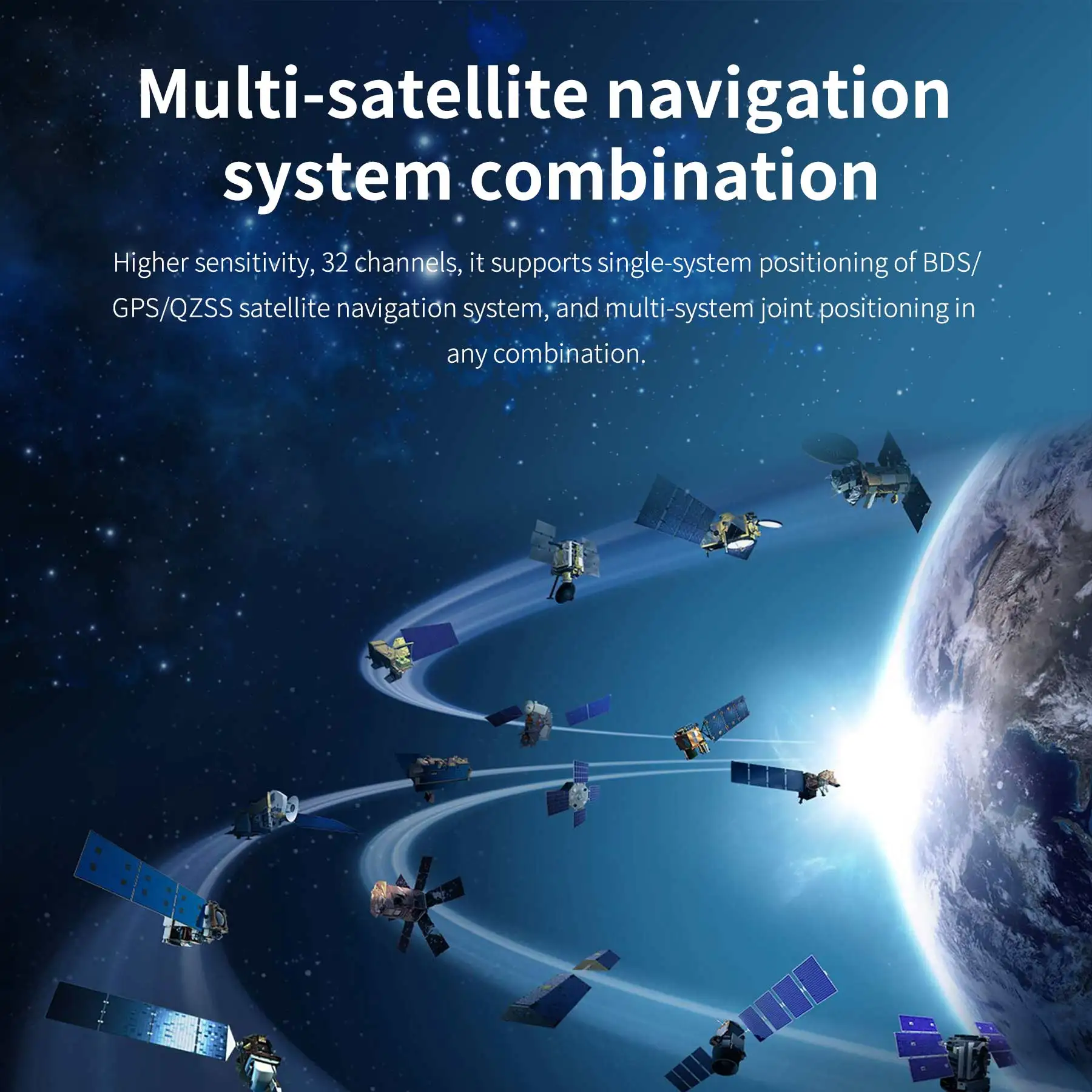 YAHBOOM ATGM336H GPS GLONASS QZSS BDS Beidou Positioning Module Navigation Satellite Positioning With Antenna for Raspberry Pi