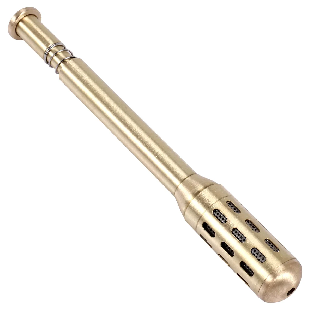 Roll Set Acupuncture Therapy Copper Massage Meridian Moxibustion Roller Stick Mini-Smoke Mugwort Burner