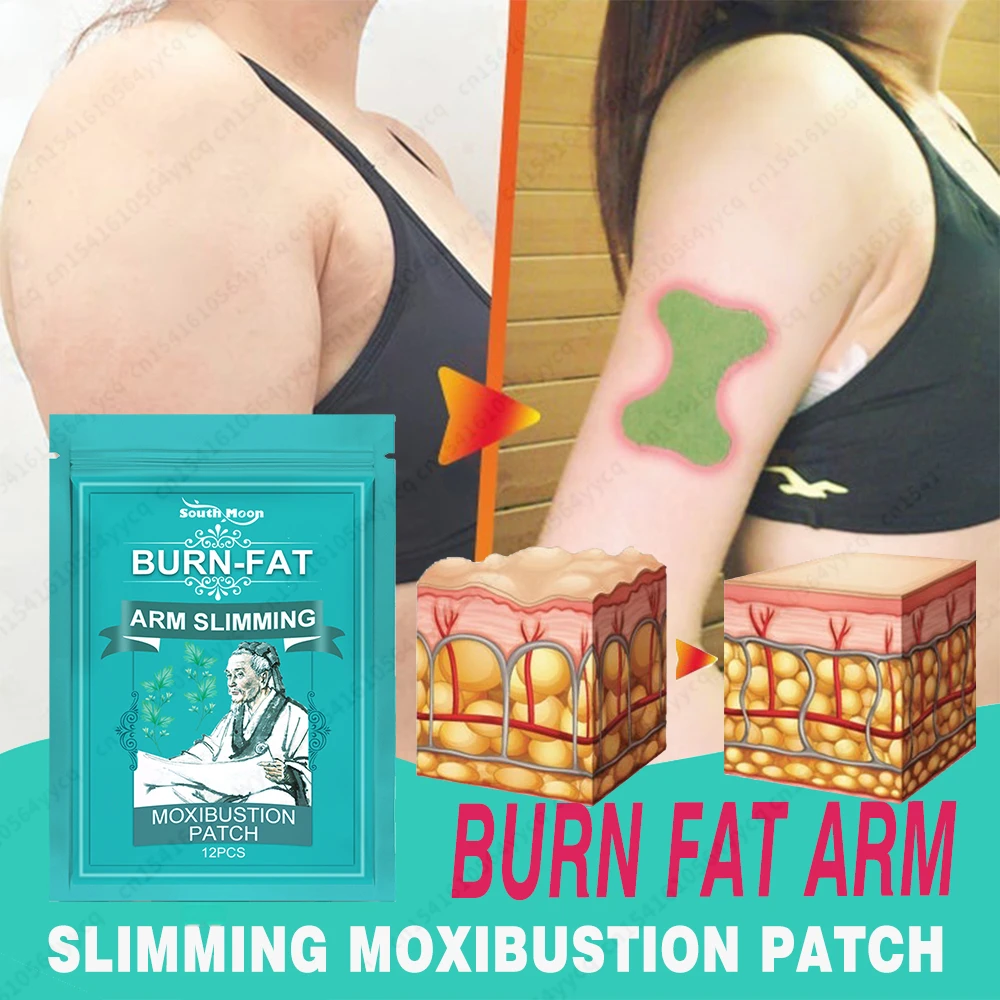 

Dropshipping Arm Slimming Moxibustion Patch Portable Herbal Heating Pad Traditional for Women Slim Products Belly Fat Burner