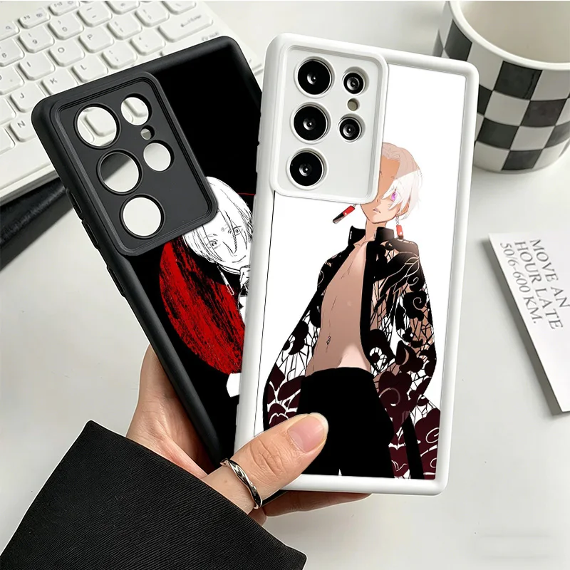 Anime Tokyo Revengers Mikey Phone Case For Samsung S25 S26 FE S23 S22 Ultra Galaxy S21 S20 Plus S24 FE Cover Coque Shell Protect