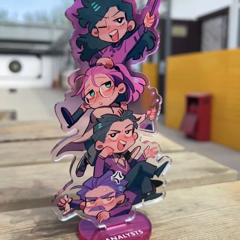 

A New MBTI Acrylic Stand Transparent Action Fingures Desk Windows Birthday Decoration Accessories Kids Toys Model Friends Gifts