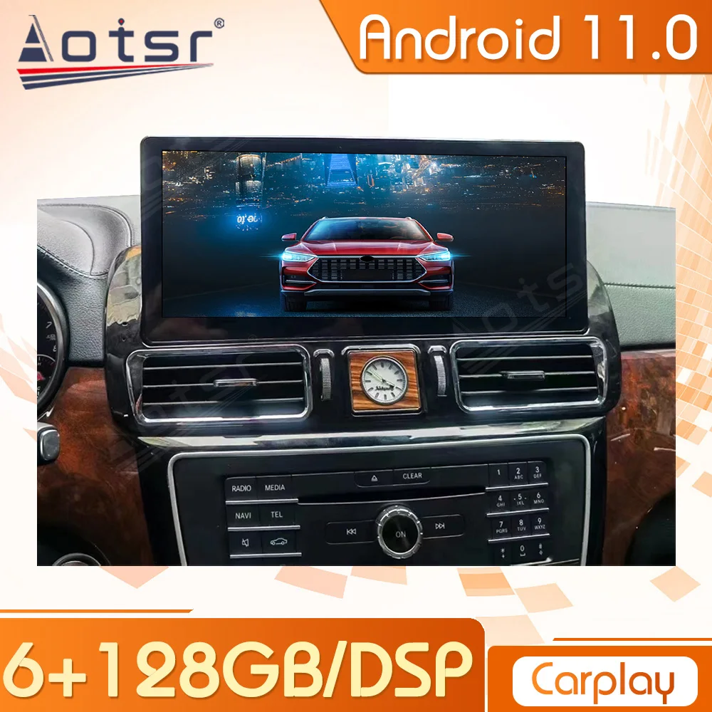 Carplay Video Receiver For Mercedes-Benz GL ML 2015-2018 Car Radio Android Multimedia Player Auto Touch Screen Stereo Head Unit