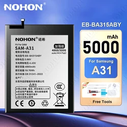 NOHON EB-BA315ABY 5000mAh Battery for Samsung Galaxy A31 (2020) A22 4G A32 SM-A315F/DS SM-A315G/DS Replacement Batteries