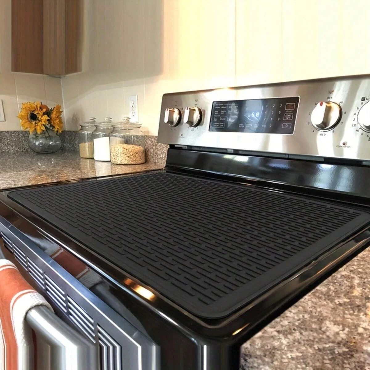 

Силиконовый коврик для плиты, коврик для раковины, верхняя крышка для электрической плиты, коврик для подложки, изоляционный коврик для электронной печи, фотообои, кухонные принадлежности