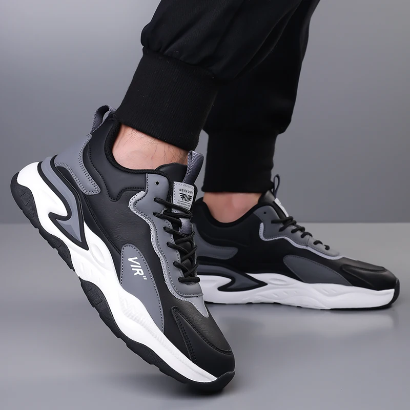 

Men's 2025 All-Season Outdoor Casual Walking Shoes, Breathable and Fashionable Hiking Shoes, Anti-slip Soft-soled Skate Shoes