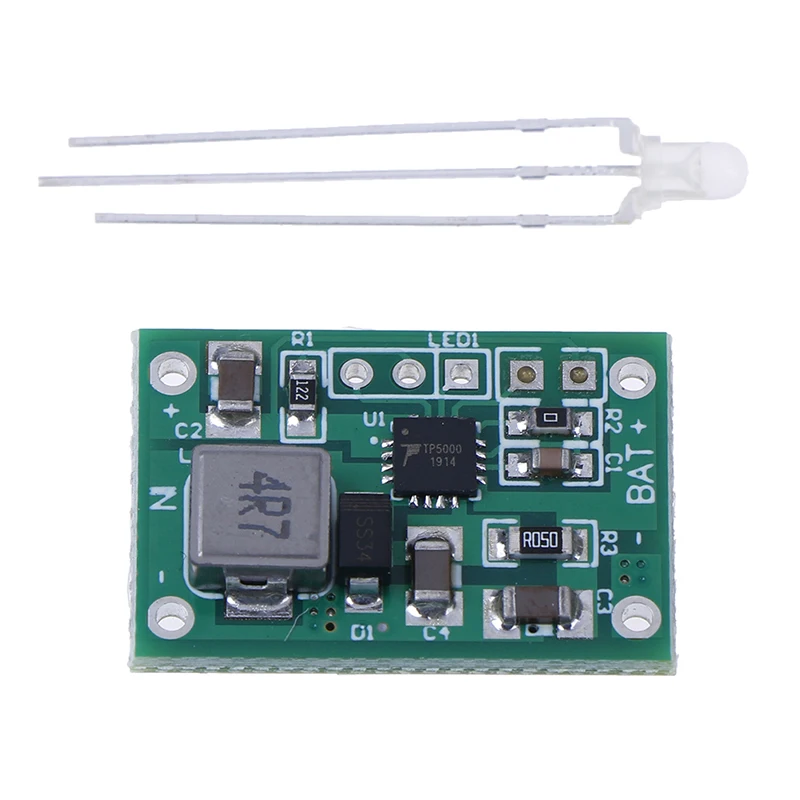 Picture 7: TP5000 3.6v/4.2v charger module lithium ion lifepo4 battery charging 3.2v