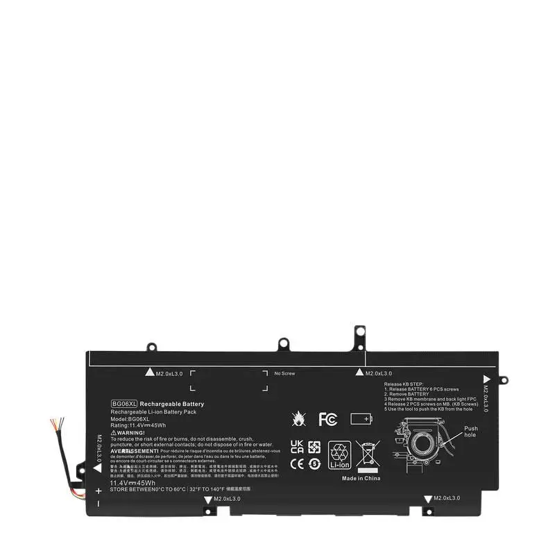 بطارية BG06 BG06XL لسلسلة HP EliteBook 1040 G3-Z 805096-001 BGO6XL