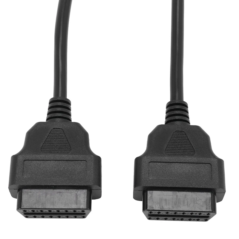 2X 50Cm Y Style OBD 2 OBDII Adapter Splitter Cable Male To Dual Female OBD2 Diagnostic-Tool Car Connector Cable