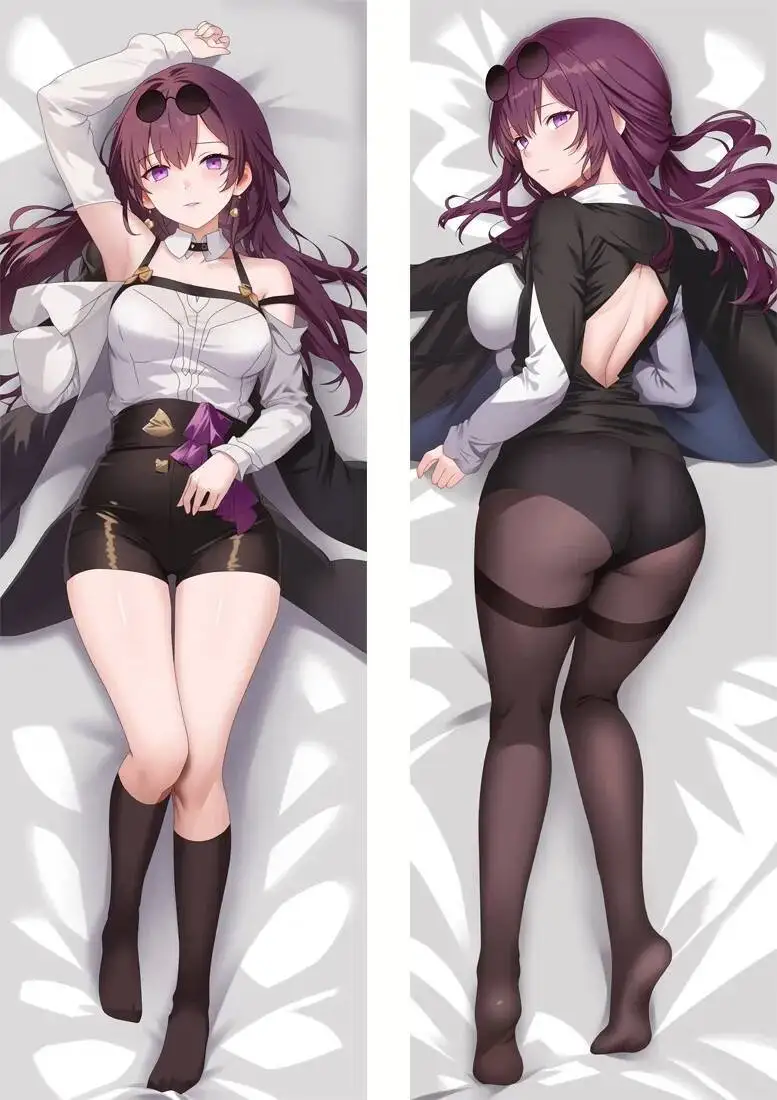 

NEW Body Pillowcase Gift Throw Cushion Cover Otaku Dakimakura Waifu Honkai Star Rail Kafka Anime Decor 2-Side Print Hing