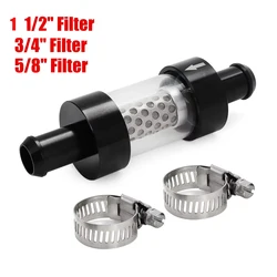 Araç Soğutma Suyu Filtresi Siyah Hat İçi Soğutma Suyu Filtresi 1 1/2 