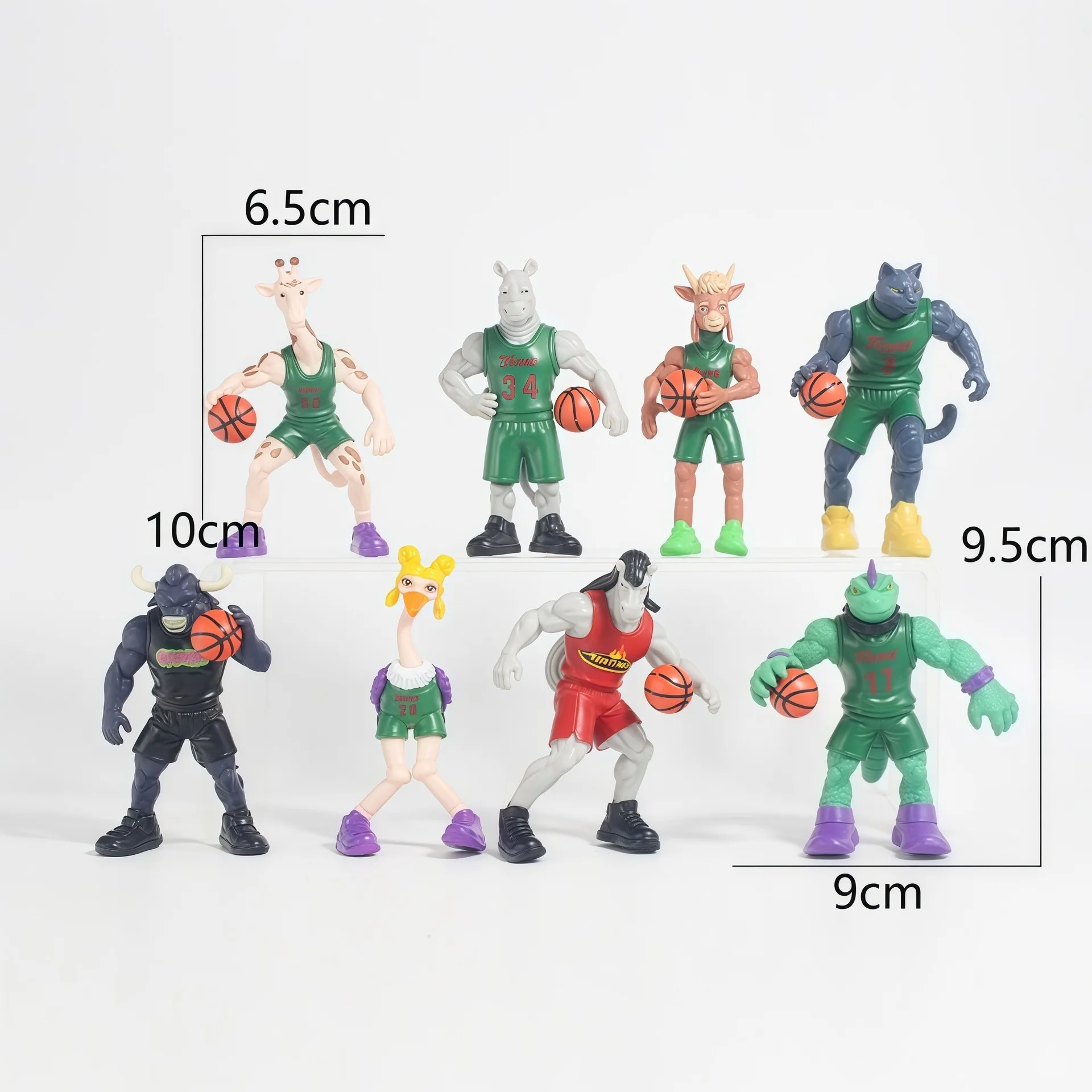 

New Anime Movie Miracle Dream Team Series Figurine Toys, Goat Collectable Ornament Model Blind Box Suit