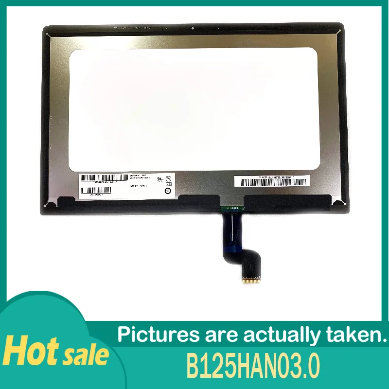 

100% Original B125HAN03.0 30pins 12.5" Inch 1920*1080 TFT-LCD Screen Panel