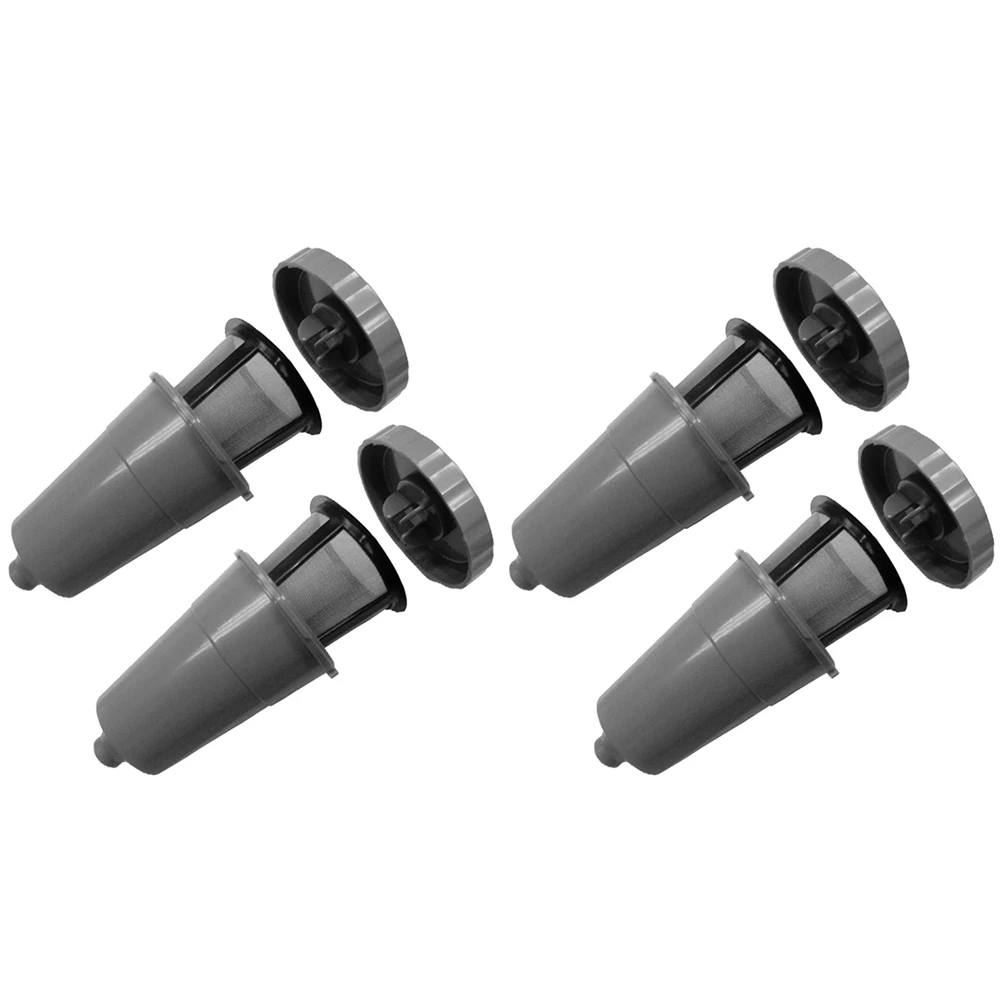 M04K 4 Pack Coffee Filters Reusable Compatible For Keurig 2.0 My K-Cup K500 Brewers Gift B30 B40 B50 B60 B70