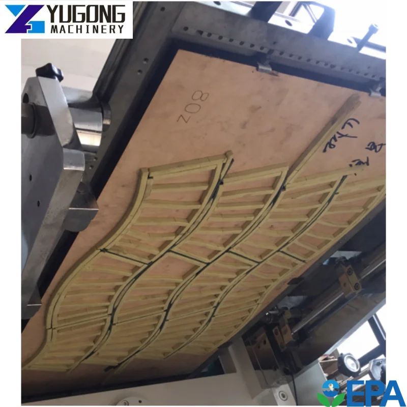 Automatic Paper Cup Machine Small Flat Bed Cardboard Die Cut Roll to Sheet Die Cutting Machine for Paper Cup Fan Processing