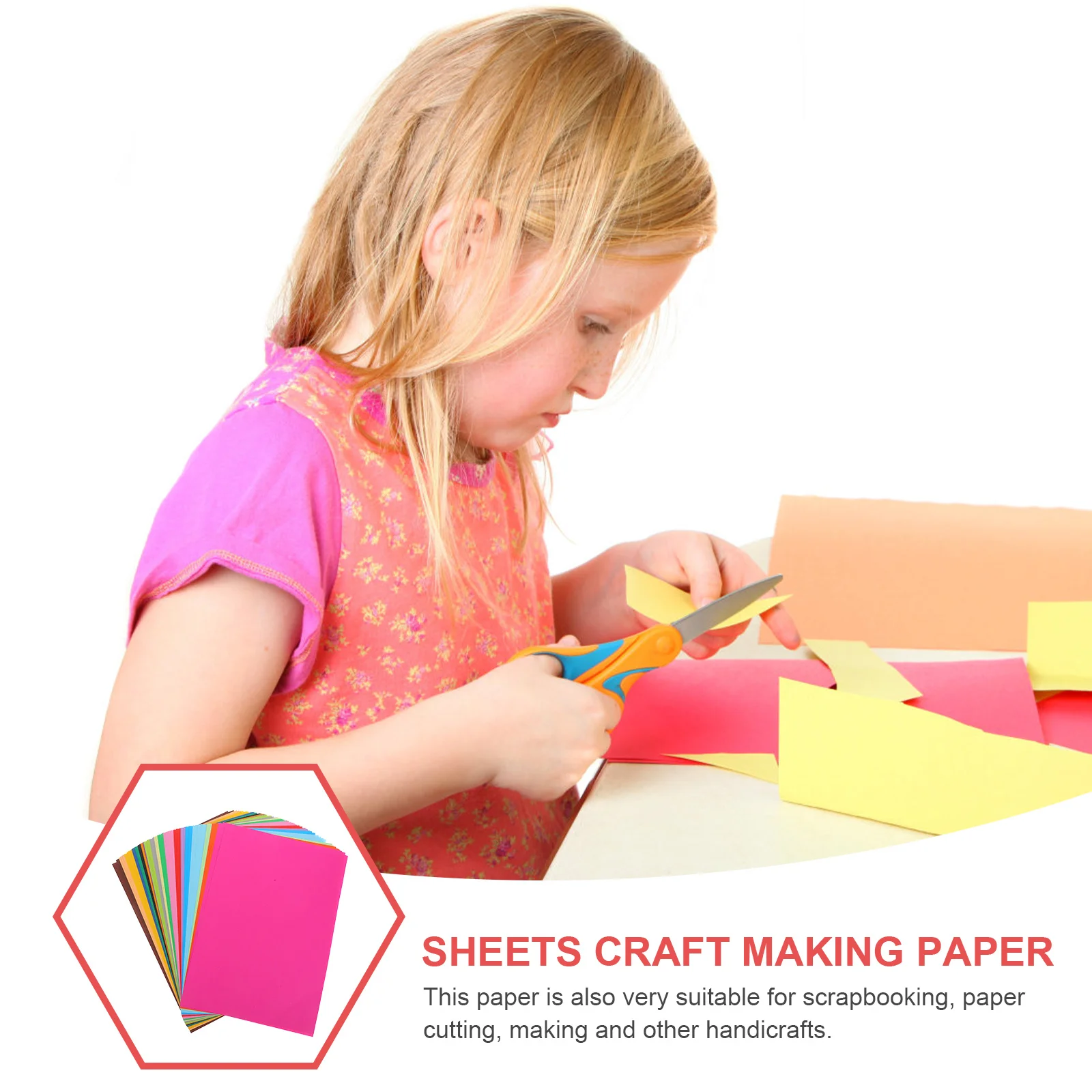 Рисунок 5 - цветная крафт-бумага квадратная