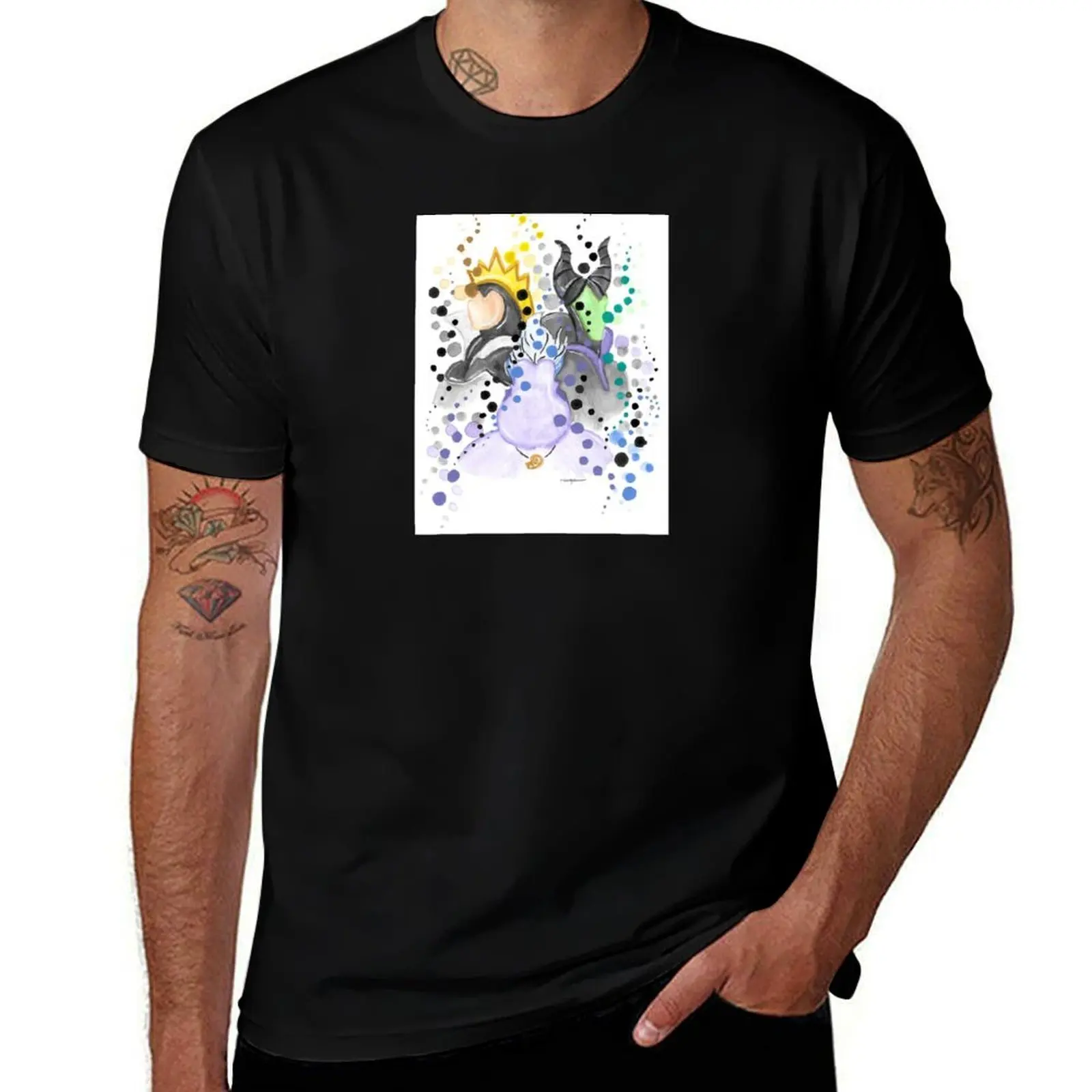 The Three Queens T-Shirt Street Style Casual Tee Shirt T-Shirt