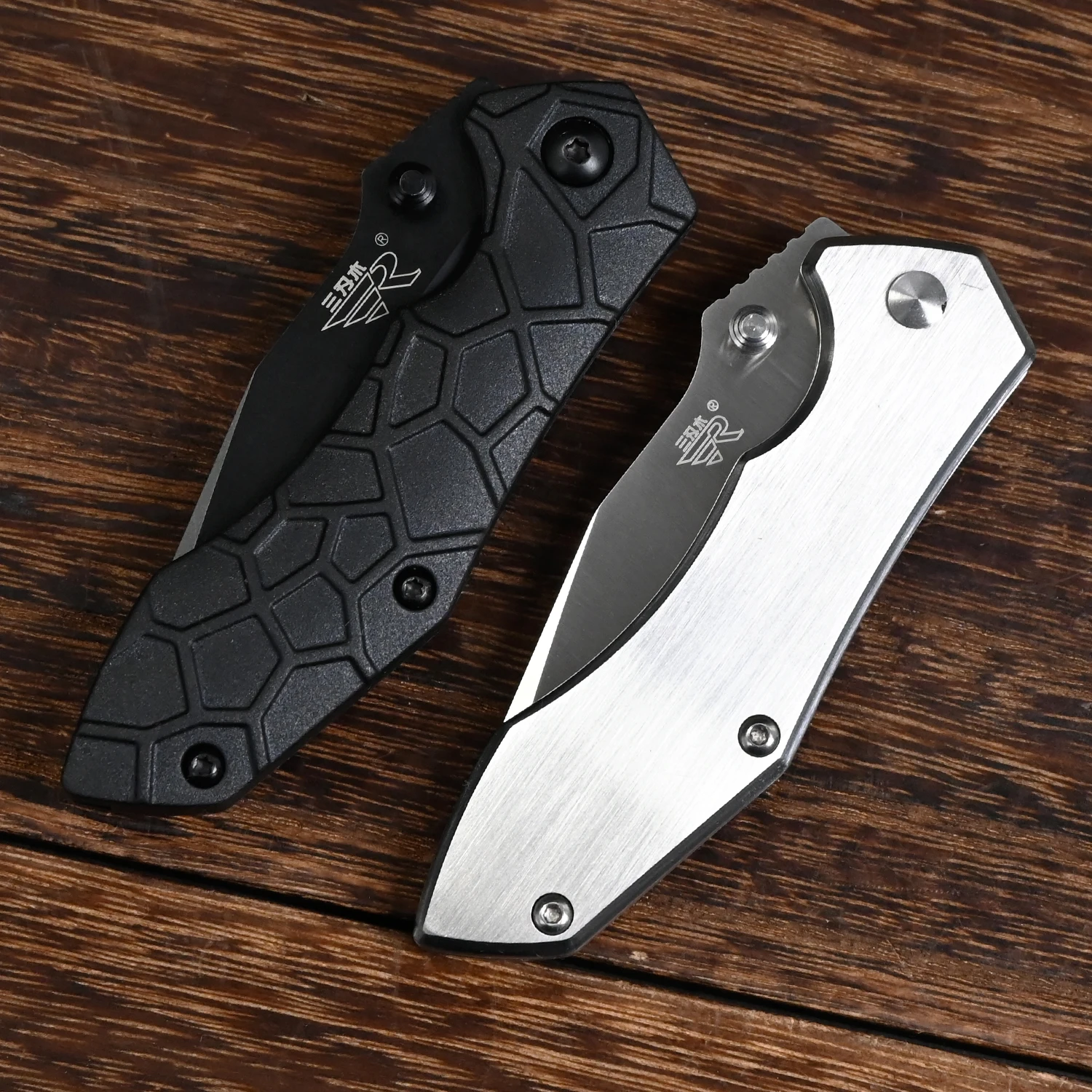 SANRENMU 7030 Pocket Folding Knife Outdoor Adventure Wilderness Survival Camping Picnic Hunting Fishing EDC Portable Tool Knives