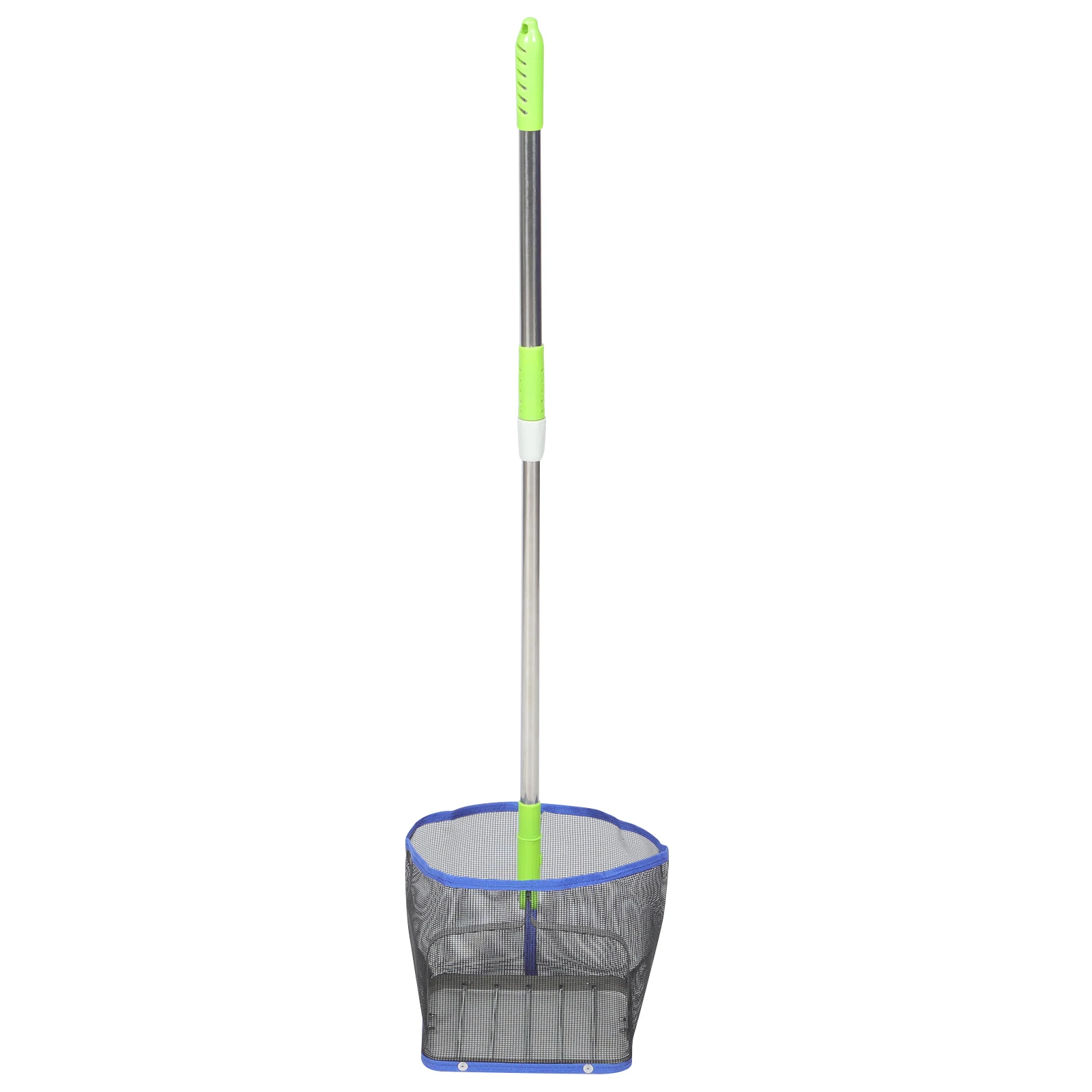

Tennis Ball Picker Portable Long Handle Collector for Table Tennis Balls Spring Frame Blue Retractable Storage