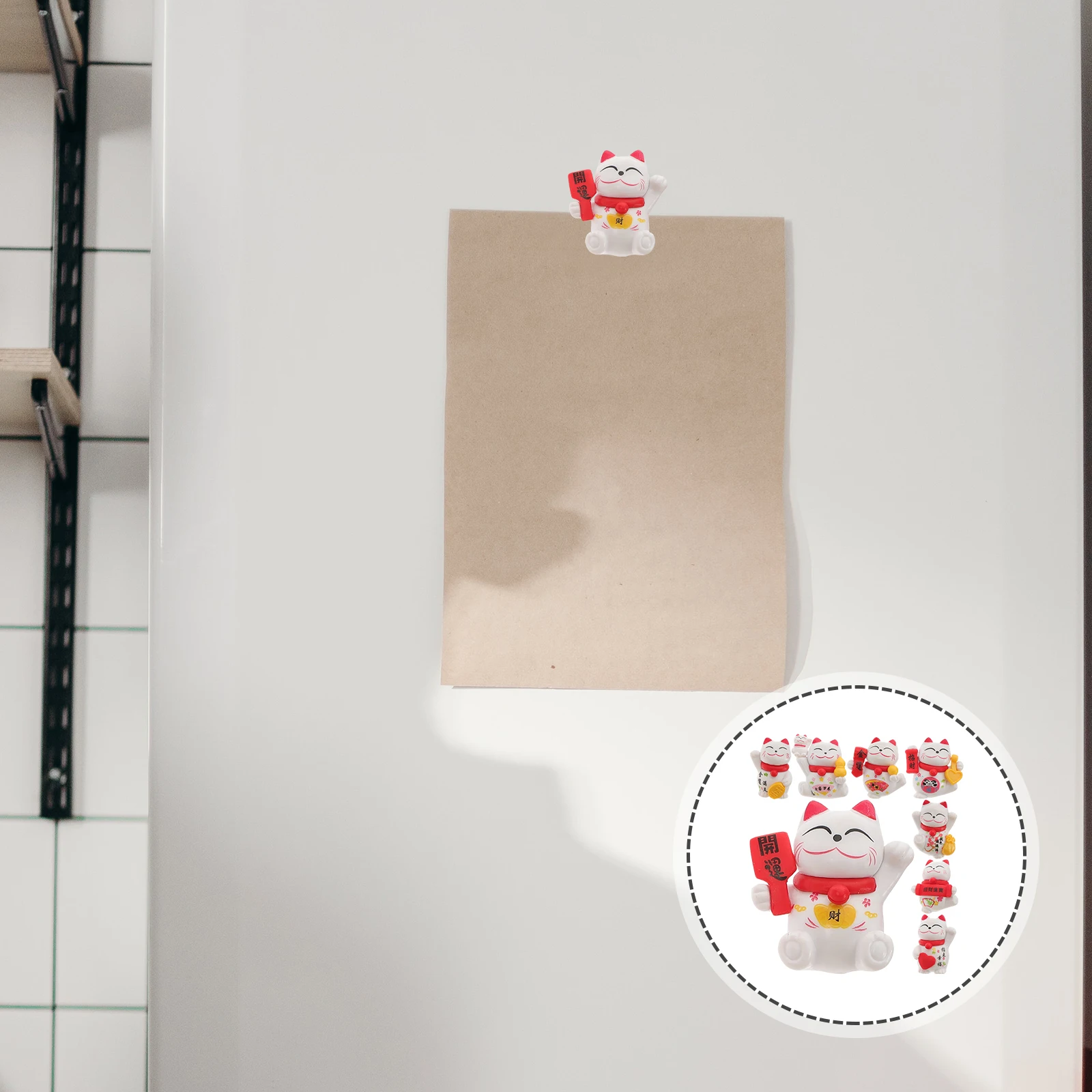 

8 Pcs Decoration Fridge Magnet Cute Refrigerator Sticker Decorate Accessories Decors for Cartoon Stickers