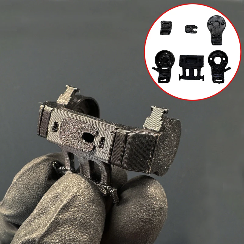 

1Set For DJI Avata 2 RC Drone Gimbal Mount Model 3D Printed TPU Anti-Collision Ptotection Bracket Holder Assembly Accessories