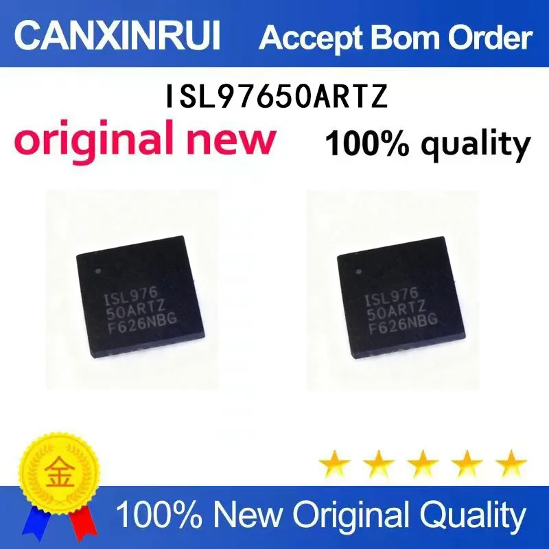 (5-100 Pieces) New stock ISL97650ARTZ ISL976 50ARTZ 97650ARTZ QFN