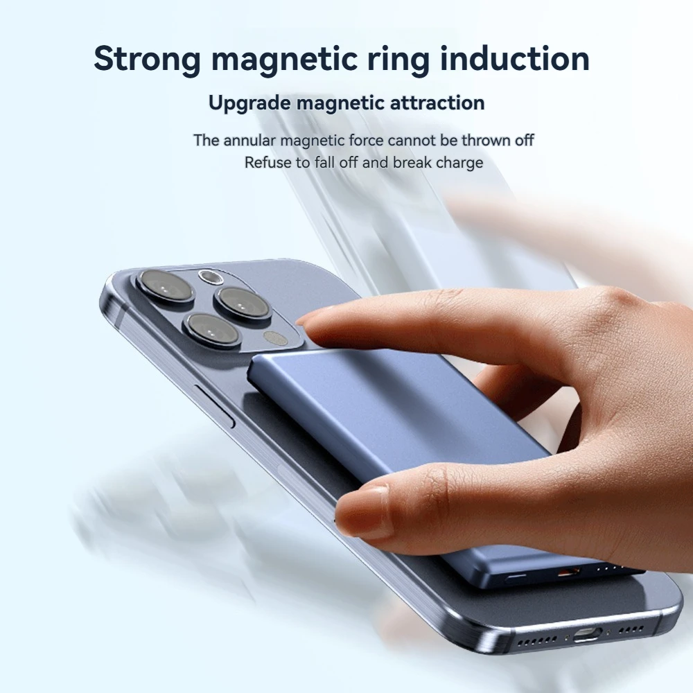 Xiaomi MIJIA 200000mAh 120W بنك الطاقة المحمول اللاسلكي المغناطيسي شحن سريع قدرة عالية آيفون سامسونج VIVO Xiaomi #3