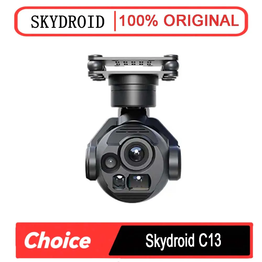

Skydroid C13 30-кратный зум-подвес с 3 лампами | 3-осевой AI-замок 640x512 с термоблокировкой для промышленного БПЛА