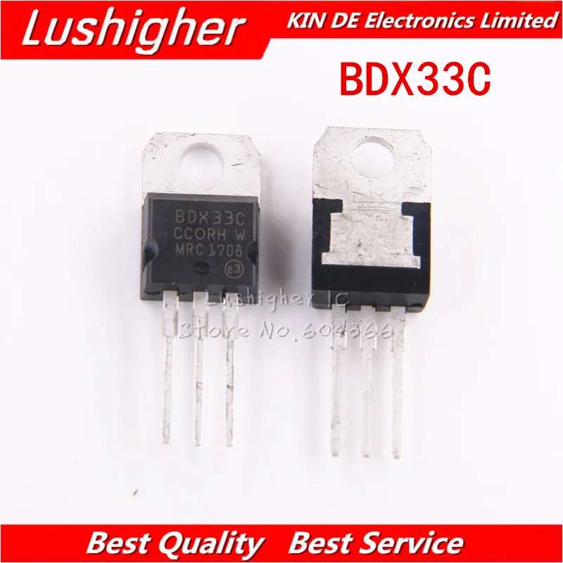 10PCS BDX33C TO220 BDX33 TO-220  