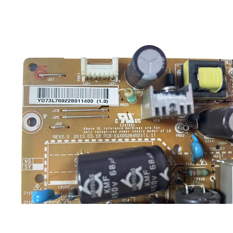 Placa de alimentação para EAX65634301, EAX64905001, EAX65284501 (1.1), LGP32-13PL1, LGP32I-13PL1, 32LN540B-CN, 100% testado