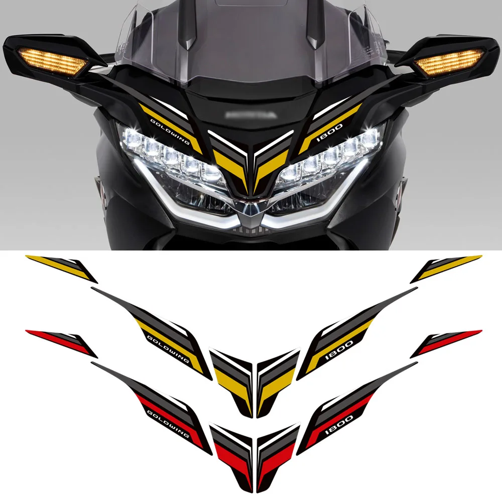 For Honda Goldwing Gold wing GL1800 F6B Tour Protector Tank Pad Grips Gas Kit Knee Fairing Fender Stickers Decals 2022 - 2024