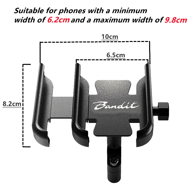 For SUZUKI Bandit 400 600 650 1200 1250 1250S Bandit650 Accessories Motorcycle Handlebar Mobile Phone Holder GPS Stand Bracket